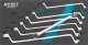 HAZET Doppel-Ringschlüssel Satz 163-296/7 ∙ Außen Doppelsechskant-Tractionsprofil ∙ 7-teilig ∙ 6 x 7 ∙ 8 x 9 ∙ 10 x 11 ∙ 12 x 13