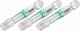 HAZET Bit 2223NSLG-T40/3 ∙ 1/4 Zoll (6,3 mm) Sechskant massiv ∙ Innen TORX® Profil ∙ 3-teilig ∙ SW T40