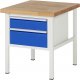 Werkbank 8123A2 | B750xT900xH840mm | 2xSchublade-TA Werkbank 8123A2 | B750xT900xH840mm | 2xSchublade-TA