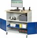 Computer-Tisch 1022 | B1100xT790xH1180mm | mobil Computer-Tisch 1022 | B1100xT790xH1180mm | mobil