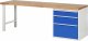 Werkbank 7608A1 | B2500xT700xH890mm | 3xSchublade-VA