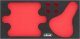 VIGOR Weichschaumeinlage ∙ leer ∙ V7267-L ∙ L x B x H: 393 mm x 282 mm x 35 mm