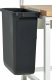 Mülleimer zur Plattenmontage 60L | B270xT590xH600 mm | schwarz Mülleimer zur Plattenmontage 60L | B270xT590xH600 mm | schwarz