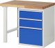 Werkbank 7507A1 | B1000xT700xH890mm | 3xSchublade-VA