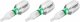 HAZET Bit 2223N-T7/3 ∙ 1/4 Zoll (6,3 mm) Sechskant massiv ∙ Innen TORX® Profil ∙ 3-teilig ∙ SW T7