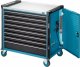 HAZET Werkstattwagen Assistent 179NXXL-8D/3 ∙ 3-teilig ∙ Schubladen | flach: 7× 81 x 870 x 522 mm ∙ Schubladen | hoch: 1× 166 x 87