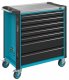 HAZET Werkstattwagen Assistent 179NXL ∙ einzeln 179NXL-7 ∙ L x B x H: 959 mm x 518 mm x 1020 mm ∙ Schubladen | flach: 5× 81 x 696