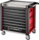 Werkstattwagen 98/8 PRO 8 Schubl. 651 x 1001 x 1020 mm rot | RAL 3020; schwarz | RAL 9005 Werkstattwagen 98/8 PRO 8 Schubl. 651 x 1001 x 1020 mm rot | RAL 3020; schwarz | RAL 9005