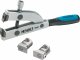 HAZET Achsmanschetten Spannzange 1847/3 ∙ 3/8 Zoll (10 mm) Vierkant hohl ∙ 3 Stück-teilig