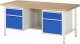 Werkbank 8551A2 | B2000xT900xH840mm | 2xSchublade-TA | 2xTür Werkbank 8551A2 | B2000xT900xH840mm | 2xSchublade-TA | 2xTür