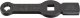 HAZET Schlag-Ringschlüssel ∙ mit 2 Schlagflächen 2872-E24 ∙ 3/4 Zoll (20 mm) Vierkant hohl ∙ Außen TORX® Profil ∙ SW E24