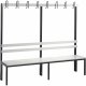 C+P Garderobenbank 8052100S10014 1710x1960x403mm sgr/lgr C+P Garderobenbank 8052100S10014 1710x1960x403mm sgr/lgr