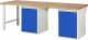 Werkbank 7501A8 | B2500xT900xH890mm | 2xTür Werkbank 7501A8 | B2500xT900xH890mm | 2xTür