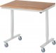 Fahrbarer Arbeitstisch adlatus 150 kg | B1000xT800xH855-1255mm | B-Platte-25 mm Fahrbarer Arbeitstisch adlatus 150 kg | B1000xT800xH855-1255mm | B-Platte-25 mm