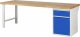 Werkbank 7502A1 | B2500xT900xH840mm | 1xSchublade-TA | 1xTür Werkbank 7502A1 | B2500xT900xH840mm | 1xSchublade-TA | 1xTür