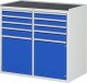 Schubladenschrank LL7.3.3 | B1145xT650xH1035mm | MT-Top-25mm | 8xSchublade-TA,2xTür Schubladenschrank LL7.3.3 | B1145xT650xH1035mm | MT-Top-25mm | 8xSchublade-TA,2xTür