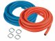 2 Schläuche OX & AD - 4 m - Ø 6,3 mm - mit Schlauchschellen geliefert