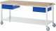 Fahrbare Werkbank 8002I6 | B2000xT700xH880mm | Ablageboden Metall | 2xSchublade-TA Fahrbare Werkbank 8002I6 | B2000xT700xH880mm | Ablageboden Metall | 2xSchublade-TA