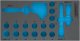 HAZET 2-Komponenten Weichschaumeinlage 163-580L ∙ L x B: 342 mm x 172 mm