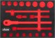 VIGOR Weichschaumeinlage ∙ leer ∙ V5109-L ∙ L x B x H: 563 mm x 393 mm x 35 mm