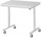 Fahrbarer Arbeitstisch adlatus 150 kg | B1000xT800xH855-1255mm | M-Platte-22 mm Fahrbarer Arbeitstisch adlatus 150 kg | B1000xT800xH855-1255mm | M-Platte-22 mm