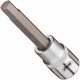 VIGOR Steckschlüsseleinsatz ∙ V7158-5 ∙ 3/8 Zoll (10 mm) Vierkant hohl ∙ Innen Sechskant Profil ∙ SW 7 mm