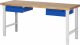 Werkbank 7002I1 | B2000xT700xH790-1140mm | 2xSchublade-TA Werkbank 7002I1 | B2000xT700xH790-1140mm | 2xSchublade-TA