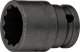 HAZET Schlag- | Maschinenschrauber Steckschlüsseleinsatz 900SZ-24 ∙ 1/2 Zoll (12,5 mm) Vierkant hohl ∙ Außen Doppelsechskant-Trac