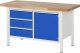 Werkbank höhenverstellbar 8468A2 | B1500xT700xH840-1040mm | 3xSchublade-TA | 1xTür Werkbank höhenverstellbar 8468A2 | B1500xT700xH840-1040mm | 3xSchublade-TA | 1xTür