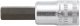 INHEX-Schraubendrehereinsatz 3/8" 9mm L.57mm