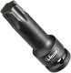 VIGOR T Schlagschrauber Schraubendreher-Einsatz ∙ V7017-T80 ∙ 1/2 Zoll (12,5 mm) Vierkant hohl ∙ Innen TORX® Profil ∙ SW T80