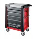 Werkstattwagen 95/6 PRO 6 Schubl. 496 x 827 x 1020 mm  rot | RAL 3020; schwarz | RAL 9005