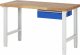 Werkbank höhenverstellbar 7001A1 | B1500xT700xH790-1140mm | 1xSchublade-TA Werkbank höhenverstellbar 7001A1 | B1500xT700xH790-1140mm | 1xSchublade-TA