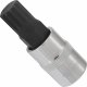 VIGOR Innenvielzahn Schraubendreher-Einsatz ∙ XZN ∙ V6111 ∙ 3/8 Zoll (10 mm) Vierkant hohl ∙ Innen Vielzahn Profil XZN ∙ SW M12