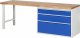 Werkbank 7708A1 | B2500xT700xH890mm | 3xSchublade-TA Werkbank 7708A1 | B2500xT700xH890mm | 3xSchublade-TA