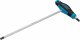 HAZET Schraubendreher ∙ mit T-Griff 829KK-5 ∙ Innen Sechskant Profil ∙ SW 5 mm