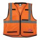 Prem.Warnschutzweste orange S/M Prem.Warnschutzweste orange S/M