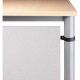 Hammerbacher Rückwandverkleidung VHR18/S 162x40x1,9cm silber Hammerbacher Rückwandverkleidung VHR18/S 162x40x1,9cm silber