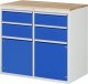 Schubladenschrank LL7.1.1 | B1145xT650xH1035mm | B-Top-25mm | 4xSchublade-TA | 2xTür Schubladenschrank LL7.1.1 | B1145xT650xH1035mm | B-Top-25mm | 4xSchublade-TA | 2xTür