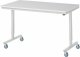 Fahrbarer Arbeitstisch adlatus 150 kg | B1500xT800xH855-1255mm | M-Platte-22 mm Fahrbarer Arbeitstisch adlatus 150 kg | B1500xT800xH855-1255mm | M-Platte-22 mm