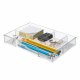 Leitz Schubladeneinsatz 52150002 16,7x24,7x3,5cm 4Fächer PS glasklar Leitz Schubladeneinsatz 52150002 16,7x24,7x3,5cm 4Fächer PS glasklar