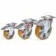 Lenkrolle mit Feststeller 160 x 50 mm
