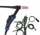 WIG-Brenner GRIP SR 20 P - flüssig. - 8 m - St. 35/50 + AMPH. 7-pol.
