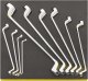 Doppelringschlüssel-Satz TCS StahlwilleSTABIL® 20/10 6x7-30x32 10 St. Doppelringschlüssel-Satz TCS StahlwilleSTABIL® 20/10 6x7-30x32 10 St.