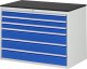 Schubladenschrank XXL5.9 | B1145xT650xH820mm | M-Top-22mm | 6xSchublade-TA Schubladenschrank XXL5.9 | B1145xT650xH820mm | M-Top-22mm | 6xSchublade-TA