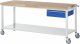 Fahrbare Werkbank 8001 | B2000xT700xH880mm | Ablageboden-MT | 1xSchublade-TA Fahrbare Werkbank 8001 | B2000xT700xH880mm | Ablageboden-MT | 1xSchublade-TA