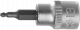 Schraubendreheinsatz | 3/8" | Innensechskant | 3 mm | mit Kugelkopf