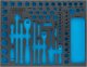 HAZET 2-Komponenten Weichschaumeinlage 163-513LN ∙ L x B: 519 mm x 392 mm