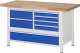 Werkbank 8931A2 | B1500xT700xH840mm | 7xSchublade-TA Werkbank 8931A2 | B1500xT700xH840mm | 7xSchublade-TA