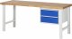 Werkbank 7125A1 | B2000xT700xH840mm | 2xSchublade-TA Werkbank 7125A1 | B2000xT700xH840mm | 2xSchublade-TA